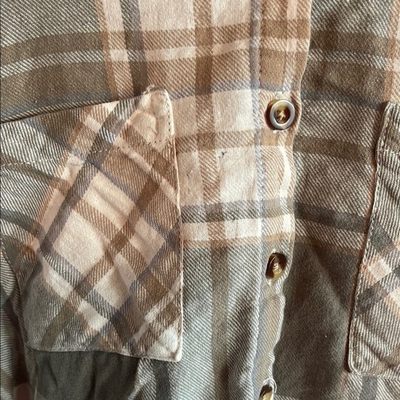 Plaid Button Down Kids Shirt - Picture 3 of 7